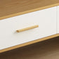 Contemporary Wood TV Stand Console Enclosed Storage TV Media Stand for Living Room Clearhalo 'furn' 'furn_tv_stands_entertainment_centers' 'Furniture' 'Living Room Furniture' 'TV Stands & Entertainment Centers' 'TV Stands & Media Storage Furniture' 'tv_stands_entertainment_centers' 6256177