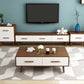 Contemporary Wood TV Stand Console Enclosed Storage TV Media Stand for Living Room Clearhalo 'furn' 'furn_tv_stands_entertainment_centers' 'Furniture' 'Living Room Furniture' 'TV Stands & Entertainment Centers' 'TV Stands & Media Storage Furniture' 'tv_stands_entertainment_centers' 6256178