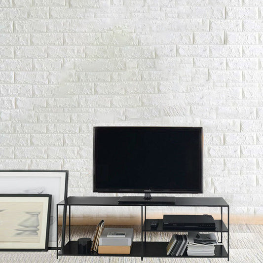 Industrial TV Media Stand Open Shelving TV Stand Console with Shelves Clearhalo 'furn' 'furn_tv_stands_entertainment_centers' 'Furniture' 'Living Room Furniture' 'TV Stands & Entertainment Centers' 'TV Stands & Media Storage Furniture' 'tv_stands_entertainment_centers' 6256338