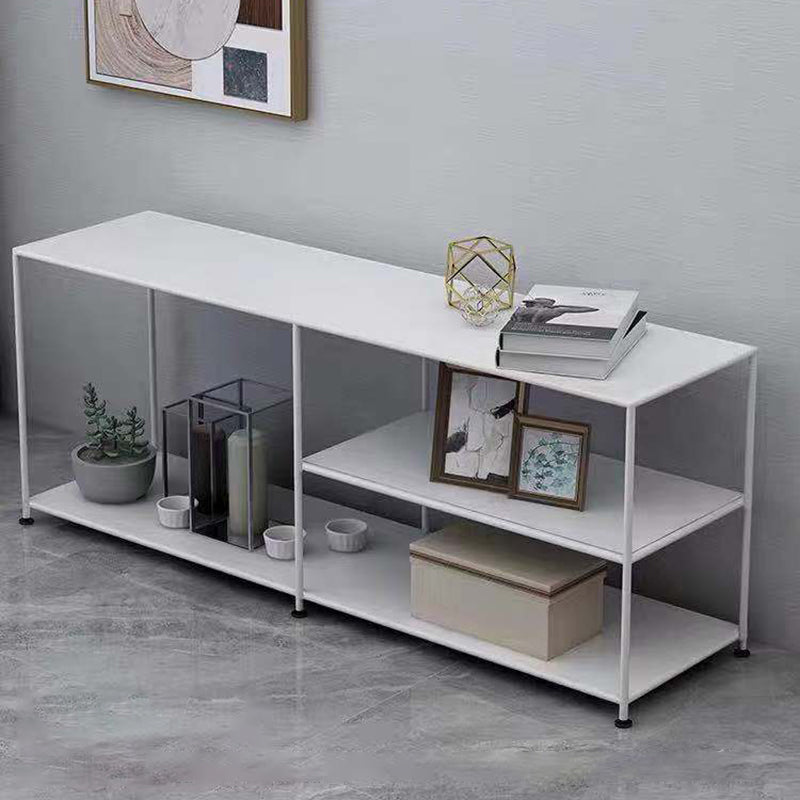 Industrial TV Media Stand Open Shelving TV Stand Console with Shelves Clearhalo 'furn' 'furn_tv_stands_entertainment_centers' 'Furniture' 'Living Room Furniture' 'TV Stands & Entertainment Centers' 'TV Stands & Media Storage Furniture' 'tv_stands_entertainment_centers' 6256342