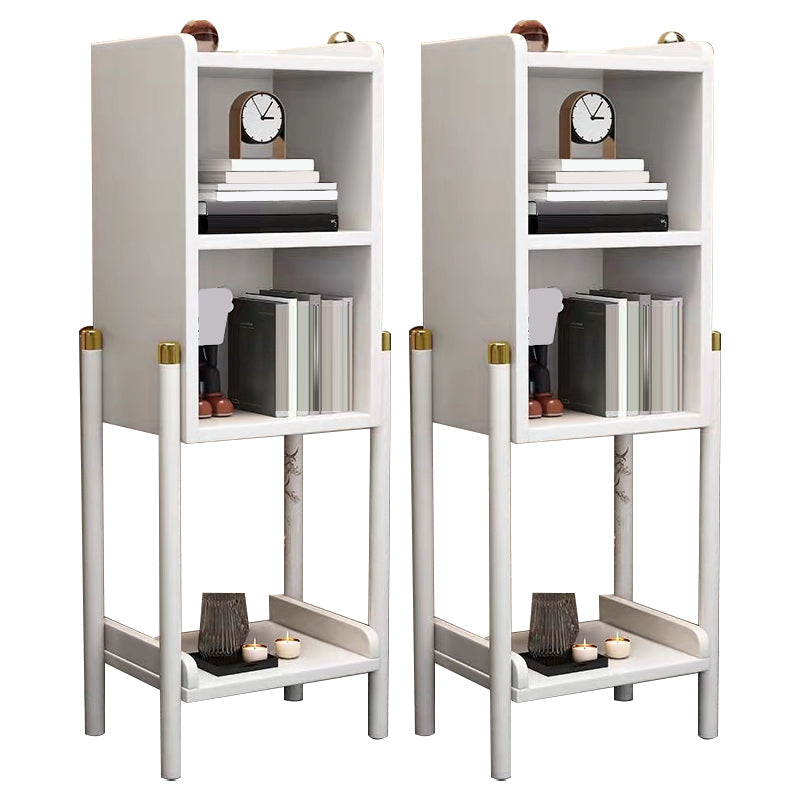 Accomodario a letto a letto aperto mobile in legno massiccio per camera da letto