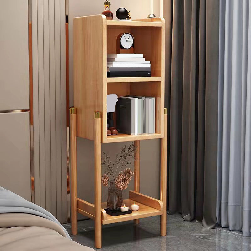 Accomodario a letto a letto aperto mobile in legno massiccio per camera da letto