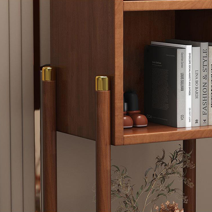 Accomodario a letto a letto aperto mobile in legno massiccio per camera da letto