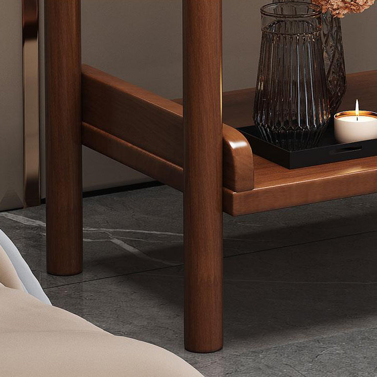 Accomodario a letto a letto aperto mobile in legno massiccio per camera da letto