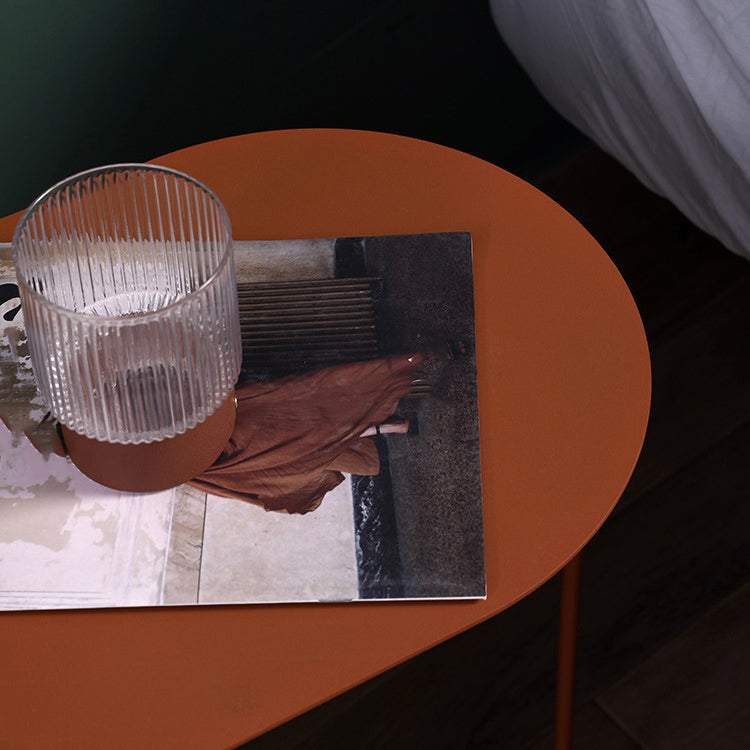 Iron Accent Table Nightstand Contemporary Bedside Cabinet ,19.7" Tall Clearhalo 'Bedroom Furniture' 'furn' 'furn_night_stand' 'Furniture' 'night_stand' 'Nightstands' 6256500