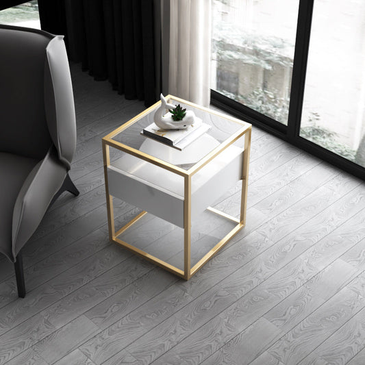 Comodino aperto comodino comodino contemporaneo con cassetto