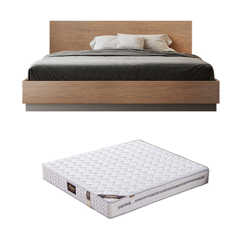 Rechteckige Panel Plattform Bettrahmen natürliches Standardbett mit Schubladen