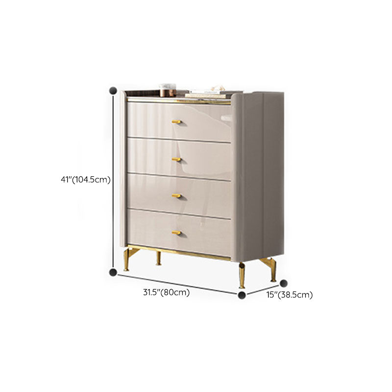 Cassettiera portaoggetti moderna in pietra da 15,02 pollici