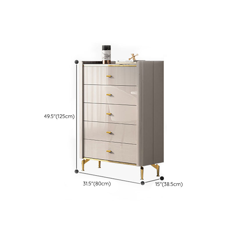 Cassettiera portaoggetti moderna in pietra da 15,02 pollici