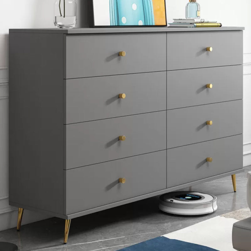 Cassettiera Glam per camera da letto in legno ingegnerizzato da 40,6 cm di larghezza con cassetti