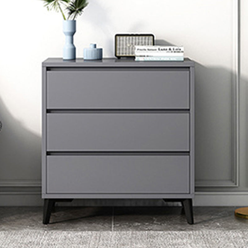 Cofre de almacenamiento de madera fabricado con cómoda moderna de 15,6 pulgadas W