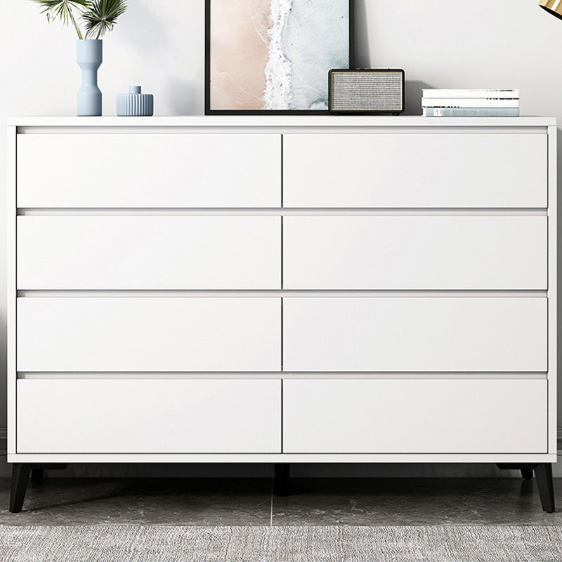 Cofre de almacenamiento de madera fabricado con cómoda moderna de 15,6 pulgadas W