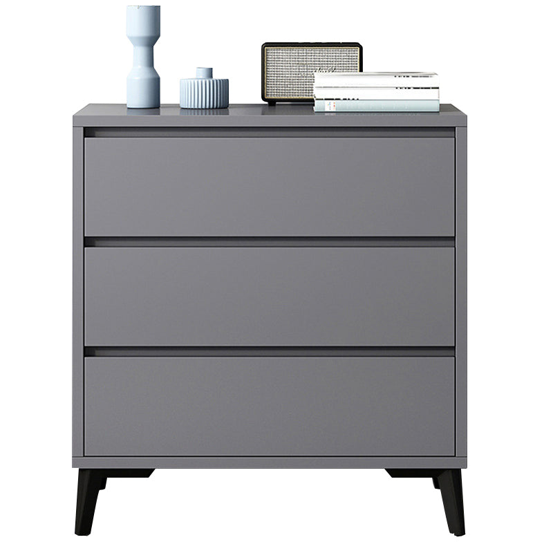 Cofre de almacenamiento de madera fabricado con cómoda moderna de 15,6 pulgadas W