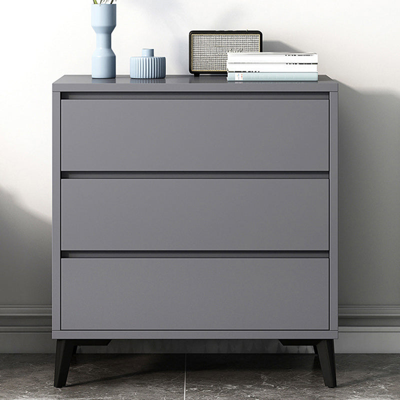 Cofre de almacenamiento de madera fabricado con cómoda moderna de 15,6 pulgadas W