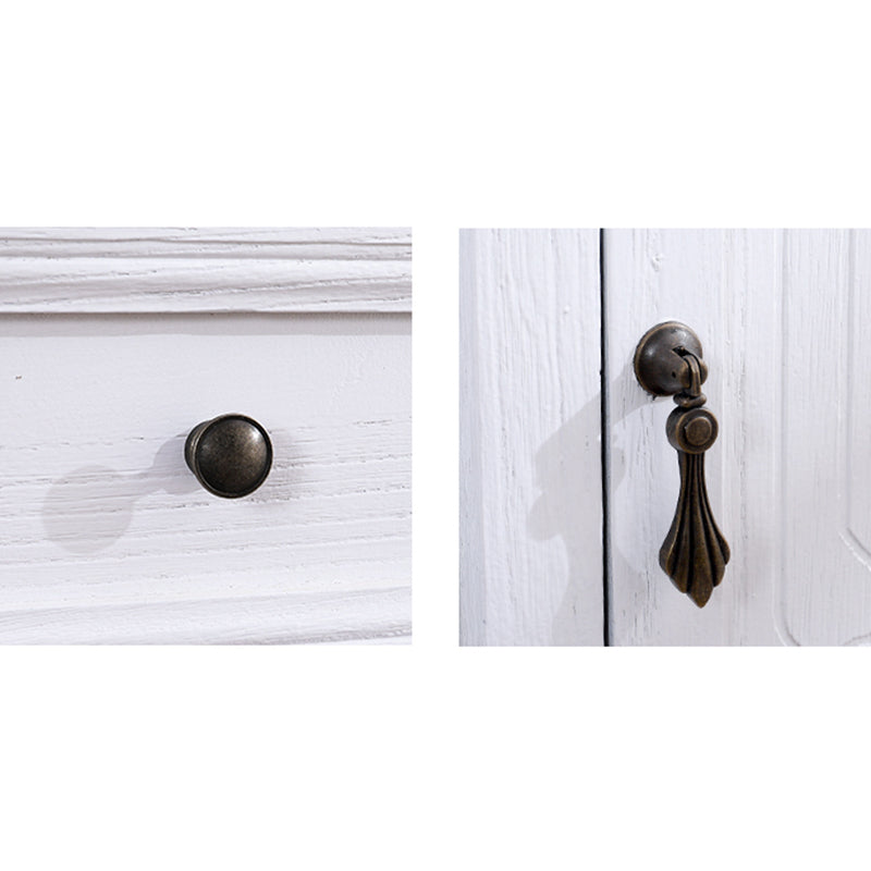 Coffre de rangement en bois pour chambre à coucher nautique Coffre vertical de 12 po de largeur avec tiroirs