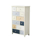 Glam Chest Bedroom Solid Wood Storage Chest in White with Drawers Black White Blue 12 Clearhalo 'Bedroom Furniture' 'Dressers & Chests' 'dressers_chests' 'furn' 'furn_dressers_chests' 'Furniture' 6261423