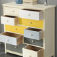 Glam Chest Bedroom Solid Wood Storage Chest in White with Drawers Clearhalo 'Bedroom Furniture' 'Dressers & Chests' 'dressers_chests' 'furn' 'furn_dressers_chests' 'Furniture' 6261436