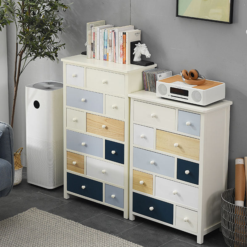 Glam Chest Bedroom Solid Wood Storage Chest in White with Drawers Clearhalo 'Bedroom Furniture' 'Dressers & Chests' 'dressers_chests' 'furn' 'furn_dressers_chests' 'Furniture' 6261440
