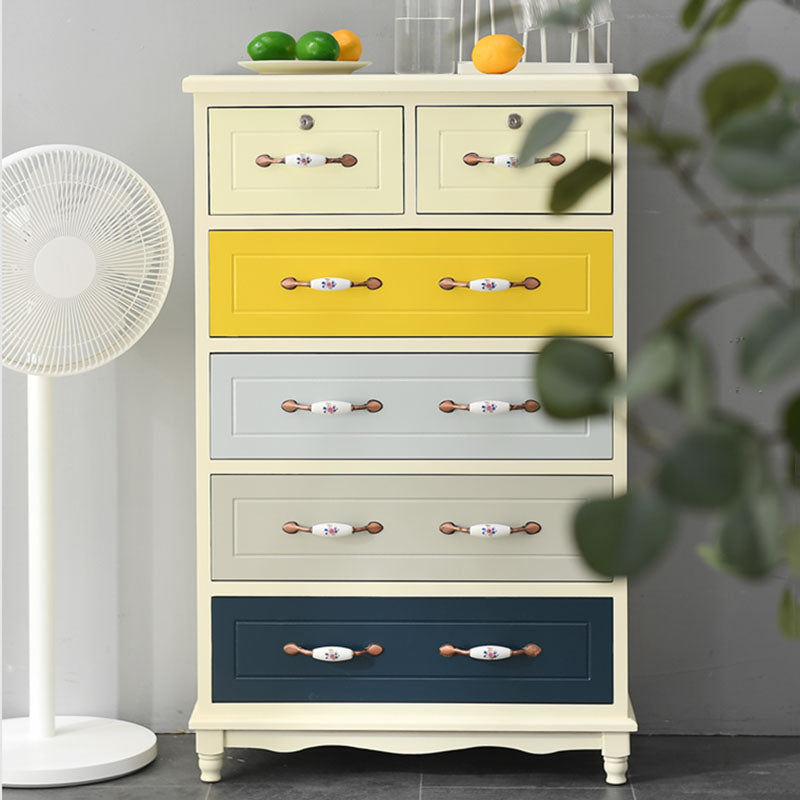 Glam Chest Bedroom Solid Wood Storage Chest in White with Drawers Clearhalo 'Bedroom Furniture' 'Dressers & Chests' 'dressers_chests' 'furn' 'furn_dressers_chests' 'Furniture' 6261446