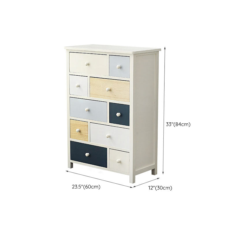 Glam Chest Bedroom Solid Wood Storage Chest in White with Drawers Clearhalo 'Bedroom Furniture' 'Dressers & Chests' 'dressers_chests' 'furn' 'furn_dressers_chests' 'Furniture' 6261451
