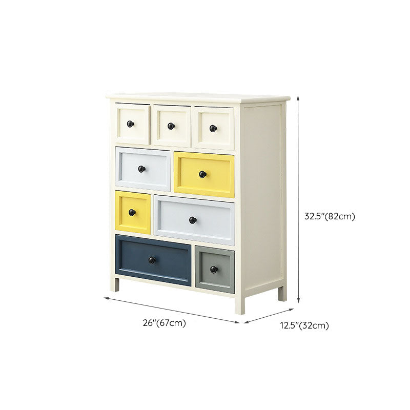 Glam Chest Bedroom Solid Wood Storage Chest in White with Drawers Clearhalo 'Bedroom Furniture' 'Dressers & Chests' 'dressers_chests' 'furn' 'furn_dressers_chests' 'Furniture' 6261456