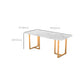 Modern Dining Set with Velvet Chairs 1/4/5/7 Pieces Dinette Set Clearhalo 'Dining Room Sets' 'Dining Tables & Seating' 'dining_room_set' 'furn' 'furn_dining_room_set' 'Furniture' 'Kitchen & Dining Furniture' 6262554
