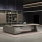 Moderne Holzbüro-Executive Desk L-Form Office Desk mit Schubladen