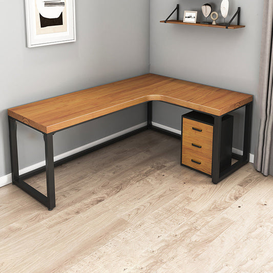 Scrivania a legno massiccio contemporaneo slitta a forma di slitta per casa