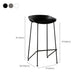 Tabouret de bar en plastique sans accoudoirs, hauteur de comptoir, tabouret moderne d'intérieur pour salon