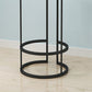 Contemporary Upholstered Counter Stool Bar-height Bar Stool with Metal Base Clearhalo 'Bar Furniture' 'Bar Stools' 'bar_stools' 'furn' 'furn_bar_stools' 'Furniture' 'Kitchen & Dining Furniture' 6263264