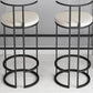 Contemporary Upholstered Counter Stool Bar-height Bar Stool with Metal Base Clearhalo 'Bar Furniture' 'Bar Stools' 'bar_stools' 'furn' 'furn_bar_stools' 'Furniture' 'Kitchen & Dining Furniture' 6263266