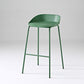 Indoor Plastic and Metal Bar Stool Modern Low Back Armless Bar Stool Green 1 Piece Bar Stool(30"H) Clearhalo 'Bar Furniture' 'Bar Stools' 'bar_stools' 'furn' 'furn_bar_stools' 'Furniture' 'Kitchen & Dining Furniture' 6263303