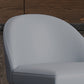 Taburete de bar tapizado moderno, taburete de bar con respaldo bajo y altura de barra con reposapiés