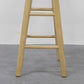 Indoor Rectangle Backless Bar Stool Pine Solid Wood Bar Stool in Natural