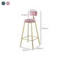 Modern Style Upholstered Counter Stool Bar-height Bar Stool with Footrest Clearhalo 'Bar Furniture' 'Bar Stools' 'bar_stools' 'furn' 'furn_bar_stools' 'Furniture' 'Kitchen & Dining Furniture' 6263490