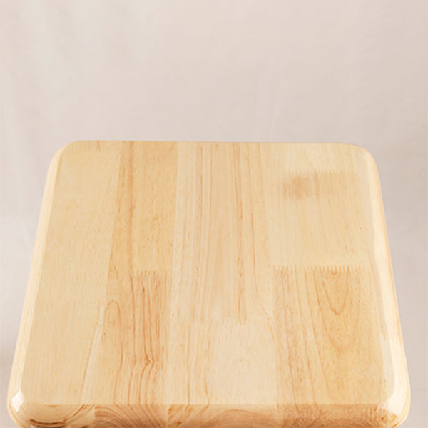 Contemporary Backless Square Seat Indoor Solid Wood Bar Stool Clearhalo 'Bar Furniture' 'Bar Stools' 'bar_stools' 'furn' 'furn_bar_stools' 'Furniture' 'Kitchen & Dining Furniture' 6263525