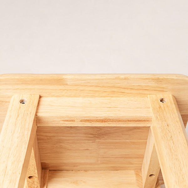 Contemporary Backless Square Seat Indoor Solid Wood Bar Stool Clearhalo 'Bar Furniture' 'Bar Stools' 'bar_stools' 'furn' 'furn_bar_stools' 'Furniture' 'Kitchen & Dining Furniture' 6263527