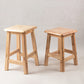 Contemporary Backless Square Seat Indoor Solid Wood Bar Stool Clearhalo 'Bar Furniture' 'Bar Stools' 'bar_stools' 'furn' 'furn_bar_stools' 'Furniture' 'Kitchen & Dining Furniture' 6263534