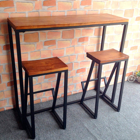 Tabouret de bar de jambes en métal