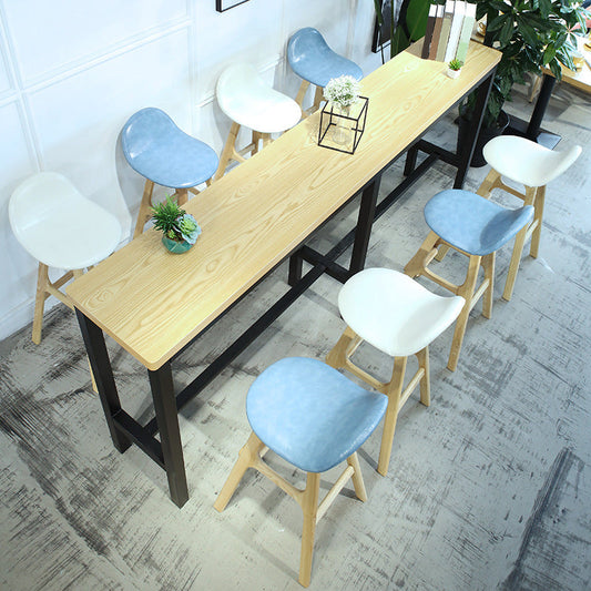 Tabouret de bar rembourré bas du dos bas