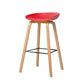 Contemporary Style Stool 4 Legs Wood Counter Stool for Home Use Clearhalo 'Bar Furniture' 'Bar Stools' 'bar_stools' 'furn' 'furn_bar_stools' 'Furniture' 'Kitchen & Dining Furniture' 6263745