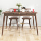 Extendable Solid Wood Dining Table Rectangular Table for Home