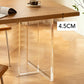 Modern Rectangular Table Solid Wood Dining Room Table in Natural Clearhalo 'Dining Tables & Seating' 'Dining Tables' 'dining_table' 'furn' 'furn_dining_table' 'Furniture' 'Kitchen & Dining Furniture' 6266039