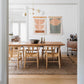 Natural Solid Wood Table Rectangular 4 Legs Table for Dining Room Clearhalo 'Dining Tables & Seating' 'Dining Tables' 'dining_table' 'furn' 'furn_dining_table' 'Furniture' 'Kitchen & Dining Furniture' 6266050