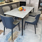 Rectangle Home Fixed Table Industrial Sintered Stone Dining Table Clearhalo 'Dining Tables & Seating' 'Dining Tables' 'dining_table' 'furn' 'furn_dining_table' 'Furniture' 'Kitchen & Dining Furniture' 6266164