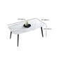 Home Sintered Stone Kitchen Table Industrial Rectangle Fixed Dining Desk Clearhalo 'Dining Tables & Seating' 'Dining Tables' 'dining_table' 'furn' 'furn_dining_table' 'Furniture' 'Kitchen & Dining Furniture' 6266249