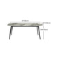 Home Sintered Stone Kitchen Table Industrial Rectangle Fixed Dining Desk Clearhalo 'Dining Tables & Seating' 'Dining Tables' 'dining_table' 'furn' 'furn_dining_table' 'Furniture' 'Kitchen & Dining Furniture' 6266254