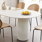White Home Simplicity Fixed Table Sintered Stone Dining Room Desk