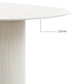 Contemporary Dining Table White Sintered Stone Double Pedestal Desk Clearhalo 'Dining Tables & Seating' 'Dining Tables' 'dining_table' 'furn' 'furn_dining_table' 'Furniture' 'Kitchen & Dining Furniture' 6266591