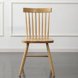 Traditional Side Chair Wood Slat Back Dining Room Chair for Kitchen